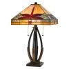 Tiffany Dark Bronze Dragonfly Table Lamp 2 Tiffany Dark Bronze Dragonfly Table Lamp -furniture QK1080817 CALG PRI OL