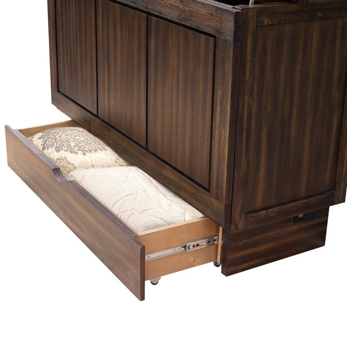 Prairie Brown Queen Sleep Cabinet 7 Prairie Brown Queen Sleep Cabinet - Image 5