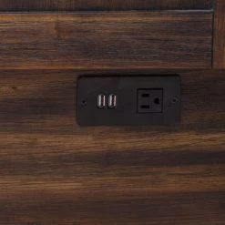 Prairie Brown Queen Sleep Cabinet 23 Prairie Brown Queen Sleep Cabinet -furniture QK1080831 HONA IS2 OL