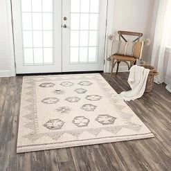 Nova Light Silver 5x8 Rug -furniture QK1081398 HOMT LF1 RM