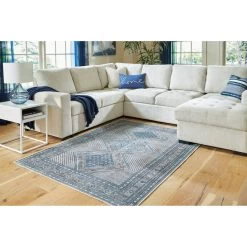 Landler Blue 5x8 Rug -furniture QK1081418 ASHL LF1 RM