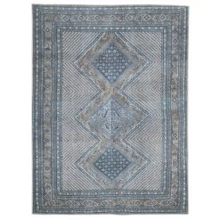 Landler Blue 5x8 Rug