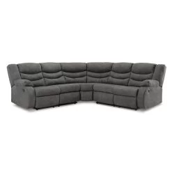 Partymate Slate 2 Piece Reclining Sectional