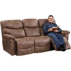 James Silt Reclining Sofa -furniture QK1081521 LAZY LF3 OL