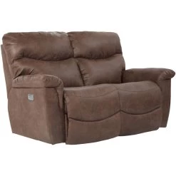 James Silt Power Plus Reclining Loveseat