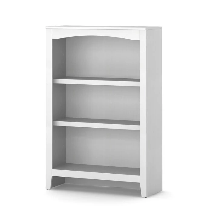 Hartford Alabaster White 48 Inch Bookcase 3 Hartford Alabaster White 48 Inch Bookcase