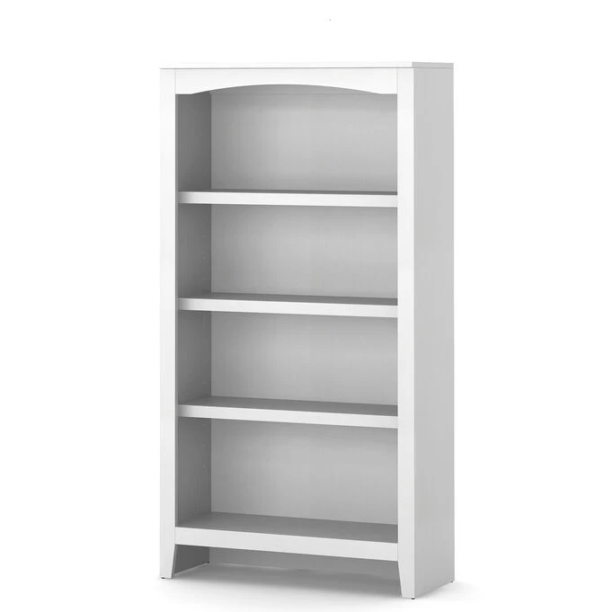 Hartford Alabaster White 60 Inch Bookcase 3 Hartford Alabaster White 60 Inch Bookcase