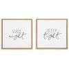 Olymiana White Set Of 2 Wall Art