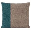 Tiffany Aegean 20 Inch 2 Patch Boucle Pillow
