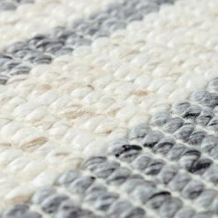 Capri Light Gray 5x8 Stripe Rug -furniture QK1082704 HOMT SW1 SW