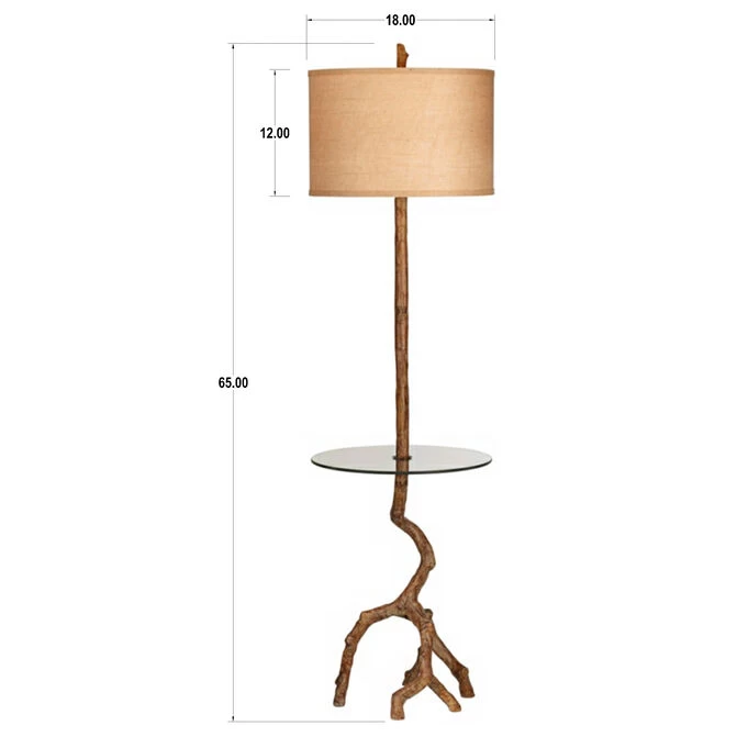 Beachwood Natural Floor Lamp 4 Beachwood Natural Floor Lamp - Image 2