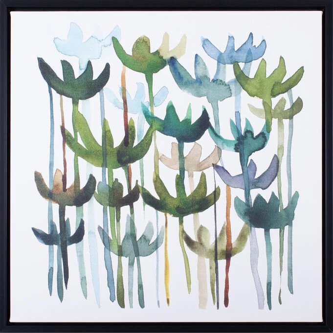 Green Garden II Wall Art 3 Green Garden II Wall Art