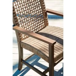 Germalia Brown Outdoor Dining Chair -furniture QK1083295 ASHL IS1 OL
