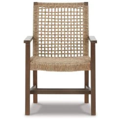 Germalia Brown Outdoor Dining Chair