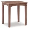 Emmeline Brown Square End Table 1 Emmeline Brown Square End Table -furniture QK1083312 ASHL AFR OL