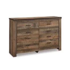 Trinell Rustic Plank Dresser