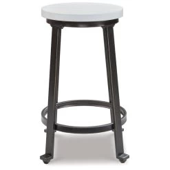 Challiman Vintage White Counter Stool