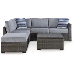 Petal Road Gray 4 Piece Sectional