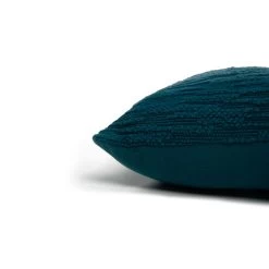 Woven Teal Down Filled Lumbar Pillow 7 Woven Teal Down Filled Lumbar Pillow -furniture QK1085710 HOMT SW3 SW