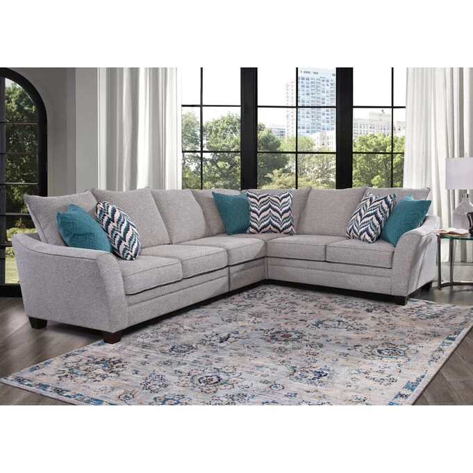 Franklin Knox Gray 4 Piece Sectional 11 Franklin Knox Gray 4 Piece Sectional - Image 9