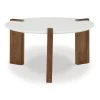 Isanti White Round Coffee Table