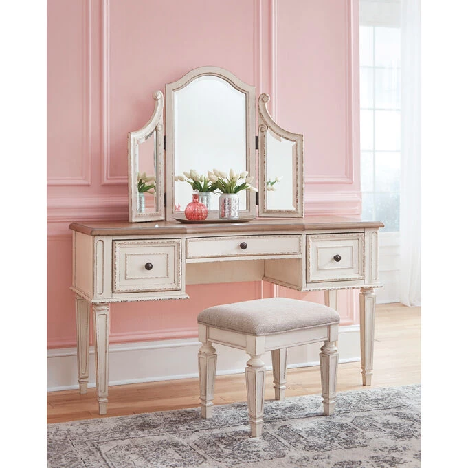Realyn White Vanity 3 Realyn White Vanity