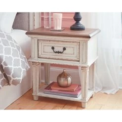 Realyn White Nightstand -furniture QK986584 ASHL LF1 RM