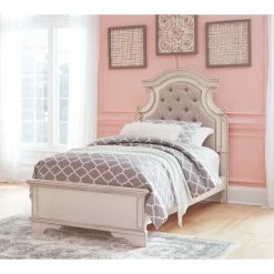 Realyn White Twin Bed 12 Realyn White Twin Bed -furniture QK986585 ASHL LF2 RM
