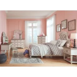 Realyn White Twin Bed 17 Realyn White Twin Bed -furniture QK986585 ASHL LF4 RM