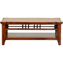 Whistler Retreat Dark Walnut Rectangle Coffee Table