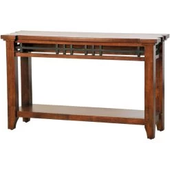 Whistler Retreat Dark Walnut Sofa Table