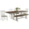 Drake White 5 Piece Dining Set -furniture QK987977 INTC AFR OL