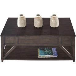 Consort Midnight Lift Top Oak Coffee Table