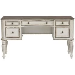 Magnolia Manor Antique White Vanity Desk